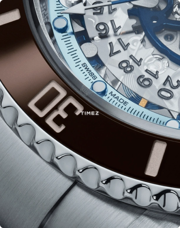 Artisans De Genève,Other ,Stainless Steel,Silver,Automatic,Day,48hours,Brown Ice