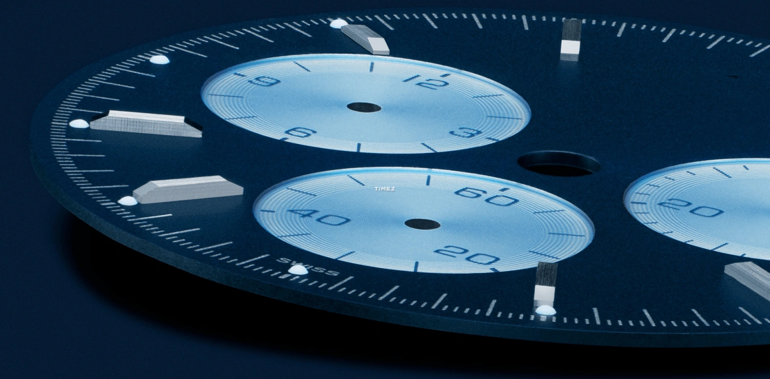 Artisans De Genève,Other ,Stainless Steel,Blue,Automatic,Chronograph,72hours,Shades of Blue