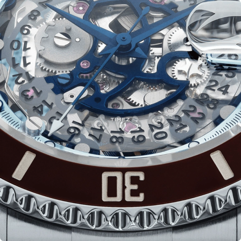 Artisans De Genève,Other ,Stainless Steel,Silver,Automatic,Day,48hours,Brown Ice