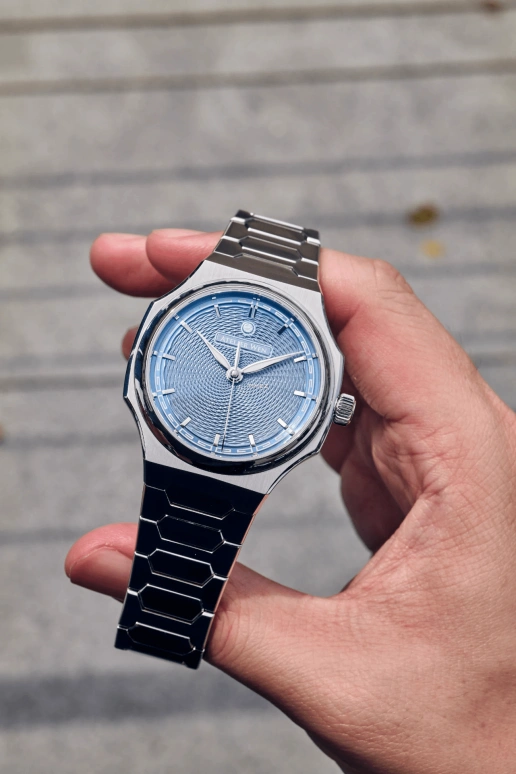 Atelier Wen,Perception 40x47mm,40x47mm,Stainless Steel,Blue,Automatic,41hours,Sapphire,Crystal Glass,PIAO