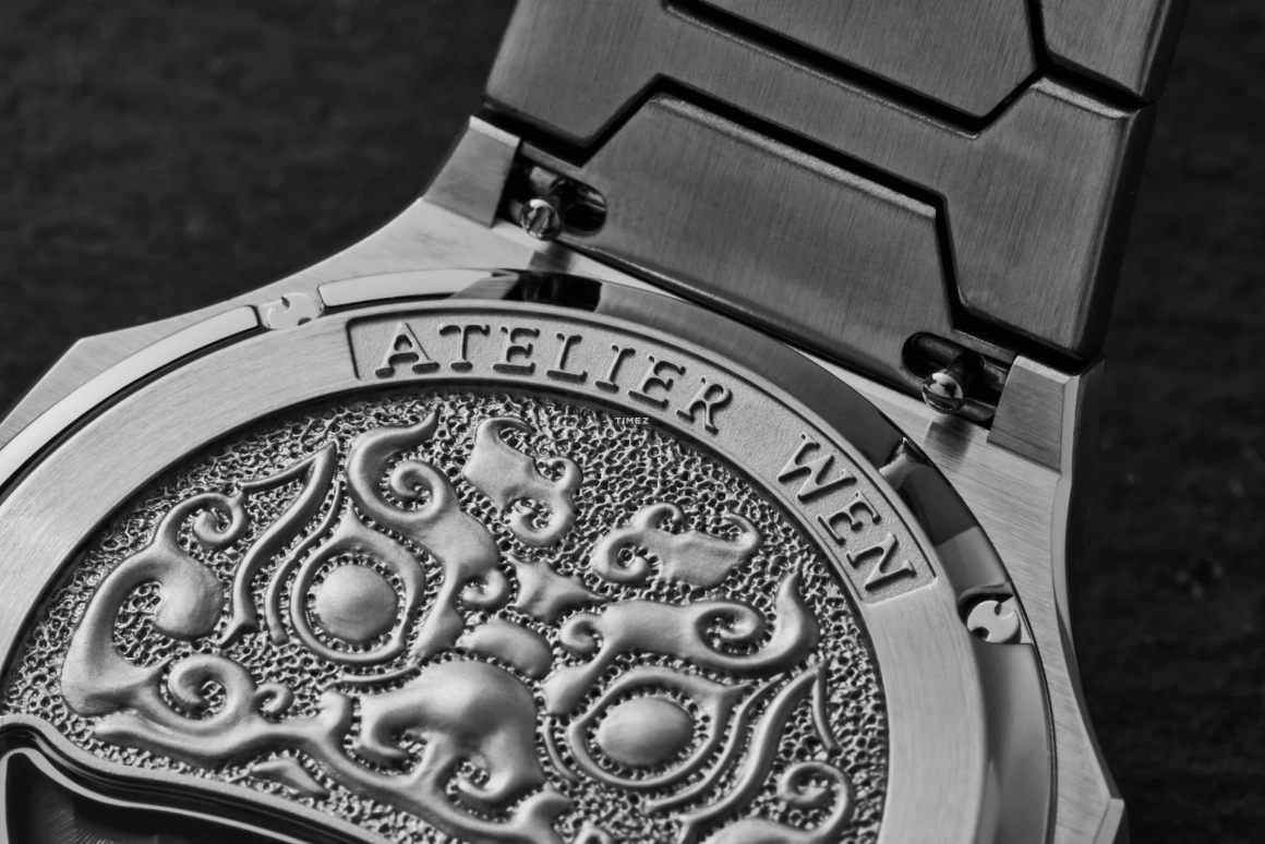 Atelier Wen,Perception 40x47mm,40x47mm,Stainless Steel,Grey,Automatic,41hours,Sapphire,Crystal Glass,YING