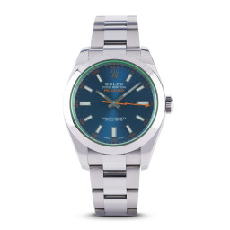 Sample photo of rolex116400gv at Antiquorum Important Modern & Vintage Timepiece