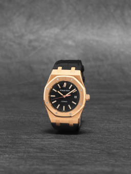 Sample photo of audemars-piguet15300or.oo.d002cr.01
at Bonhams Fine Watches