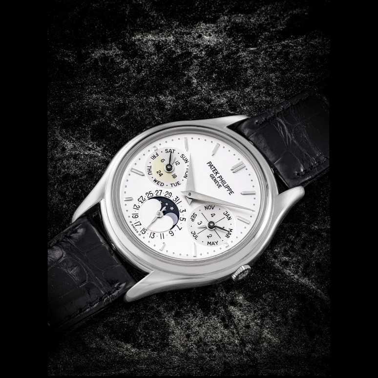 Sample photo of patek-philippe3940g-013 at Christie's Important Watches, Featuring The Triazza Collection Part II