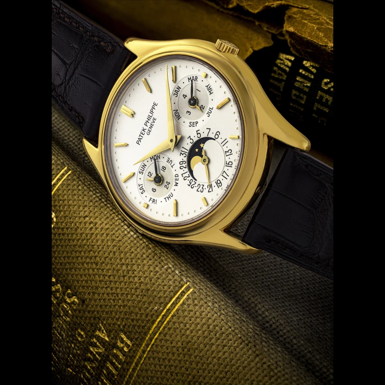 Sample photo of patek-philippe3940j at Christie's Important Watches, Featuring The Triazza Collection Part II