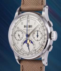 Sample photo of patek-philippe1518 at Phillips Watches: Decade One (2015–2025)