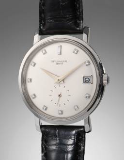 Sample photo of patek-philippe3445 at Phillips STYLED. Timeless Watches & How to Wear Them