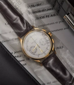 Sample photo of Patek Philippe5170J-001 at Phillips Racing PulseNew York Auction