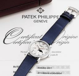 Sample photo of patek-philippe4958g-001 at Phillips The Hong Kong Watch Auction: SEVEN