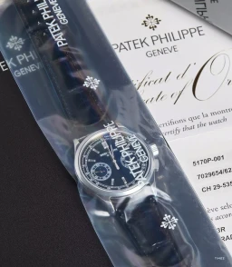 Sample photo of Patek Philippe5170P at Phillips Racing PulseNew York Auction
