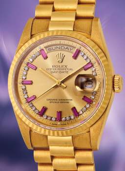 Sample photo of rolex18238 at Phillips The New York Watch Auction: XIII