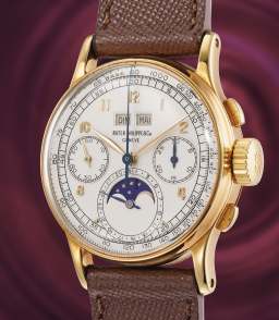 Sample photo of patek-philippe1518 at Phillips Watches: Decade One (2015–2025)