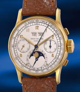 Sample photo of patek-philippe1518 at Phillips The Hong Kong Watch Auction: XXI