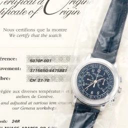 Sample photo of Patek Philippe5070P-001 at Phillips The Hong Kong Watch AuctionHong Kong Auction