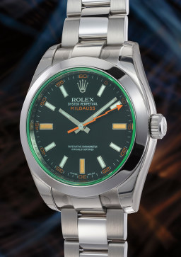 Sample photo of rolex116400gv at Phillips The Geneva Watch Auction: XIX featuring the Guido Mondani Collection