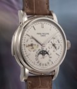 Sample photo of patek-philippe3974 at Phillips Reloaded: The Rebirth of Mechanical Watchmaking, 1980-1999