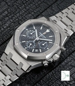 Sample photo of Audemars Piguet25860ST at Phillips The Royal Oak 50thGeneva Auction
