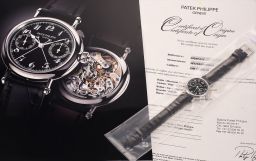 Sample photo of patek-philippe5959 at Phillips Hong Kong Watch Auction: THREE