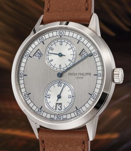 Sample photo of patek-philippe5235g-001 at Phillips The Geneva Watch Auction: XIX featuring the Guido Mondani Collection