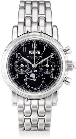 Sample photo of patek-philippe5004 at Phillips Hong Kong Watch Auction: THREE