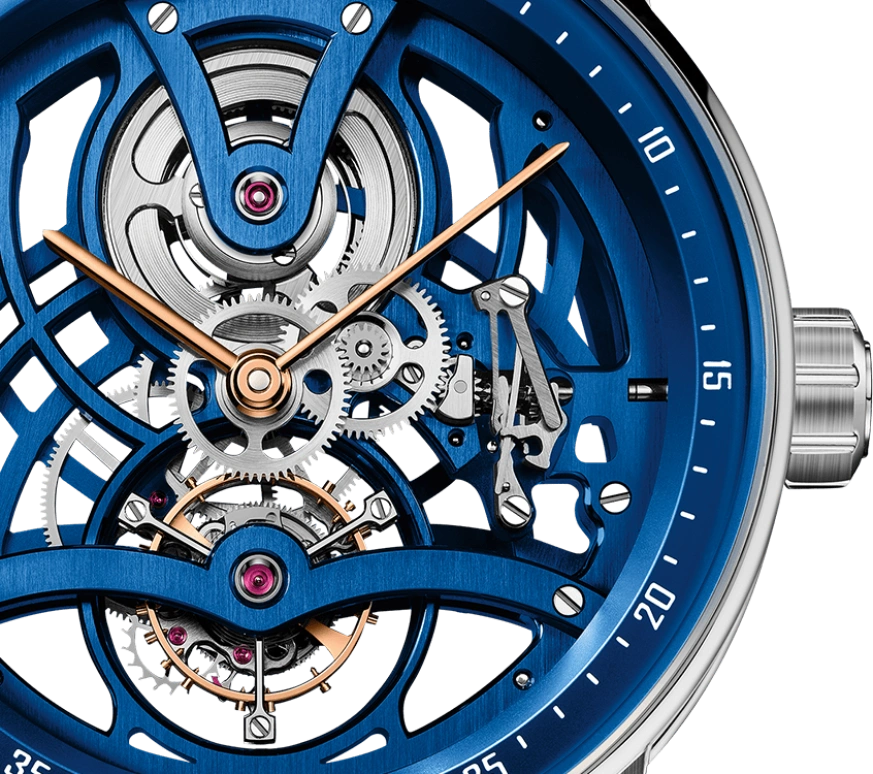 Audemars Piguet,CODE 11.59 41mm,41mm,White Gold,Ceramic,Blue,Handwound,Tourbillon,80hours,Serena Williams,26600NB,26600NB.OO.D346KB.01