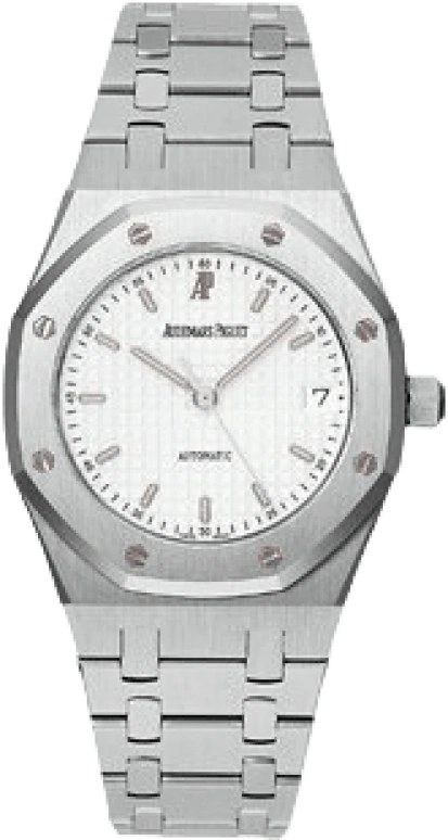 Audemars Piguet,Royal Oak 36mm,36mm,Stainless Steel,White,Silver,Automatic,Day,40hours,14790ST,14790ST.OO.0789ST.10-NSYNC