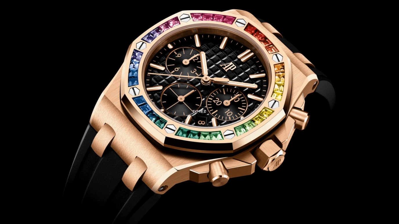 Audemars Piguet,Royal Oak Offshore 37mm,37mm,Rose Gold,Black,Automatic,Chronograph,Day,Aryna Sabalenka,26236OR,26236OR.YY.D002CA.01