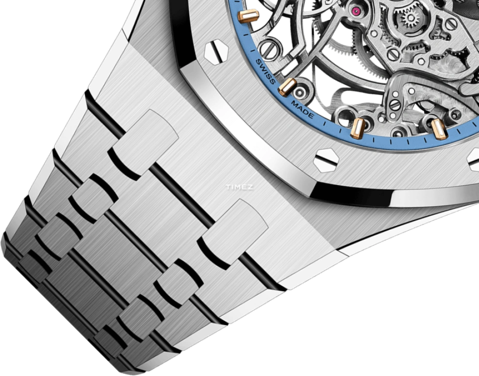 Audemars Piguet,Royal Oak 37mm,37mm,White Gold,Skeleton,Automatic,Double Balance,45hours,15467BC,15467BC.OO.1256BC.01