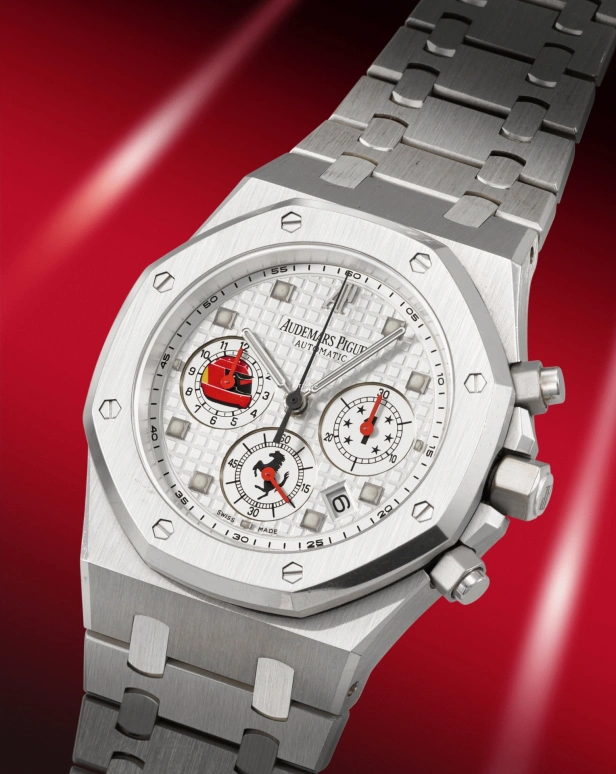 Audemars Piguet,Royal Oak ,White Gold,White,Chronograph,Sapphire,Octagon,Michael Schumacher