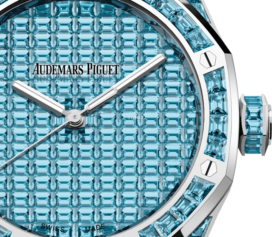 Audemars Piguet,Royal Oak 41mm,41mm,White Gold,Blue,Automatic,70hours,In-house Caliber,15514BC,15514BC.TO.1284BC.01 50th
