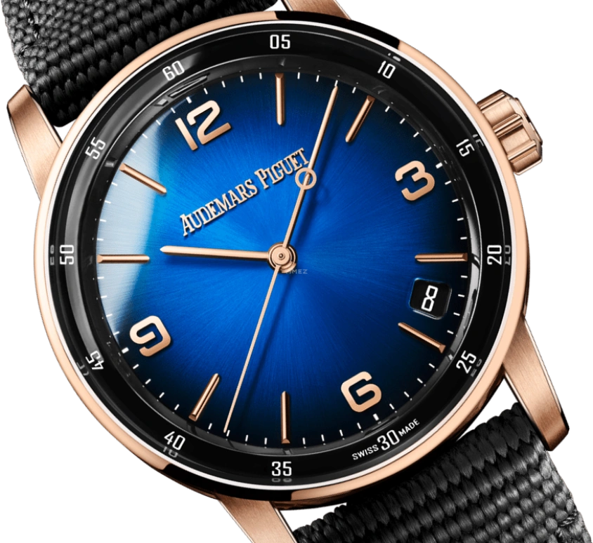 Audemars Piguet,CODE 11.59 41mm,41mm,Pink Gold,Blue,Automatic,Day,70hours,15210OR,15210OR.OO.A002KB.03