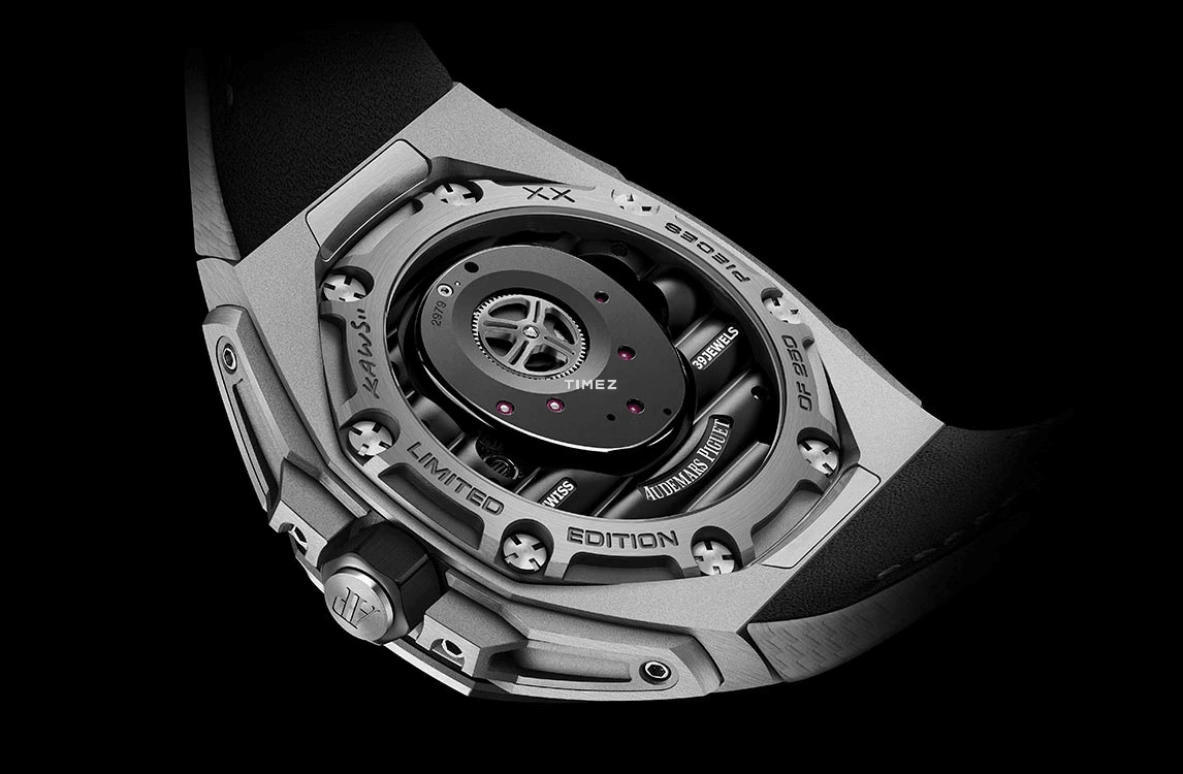 Audemars Piguet,Royal Oak Concept 43mm,43mm,Titanium,Grey,Handwound,Tourbillon,72hours,APxKAWS,kaws,26656TI,26656TI.GG.D019VE.01