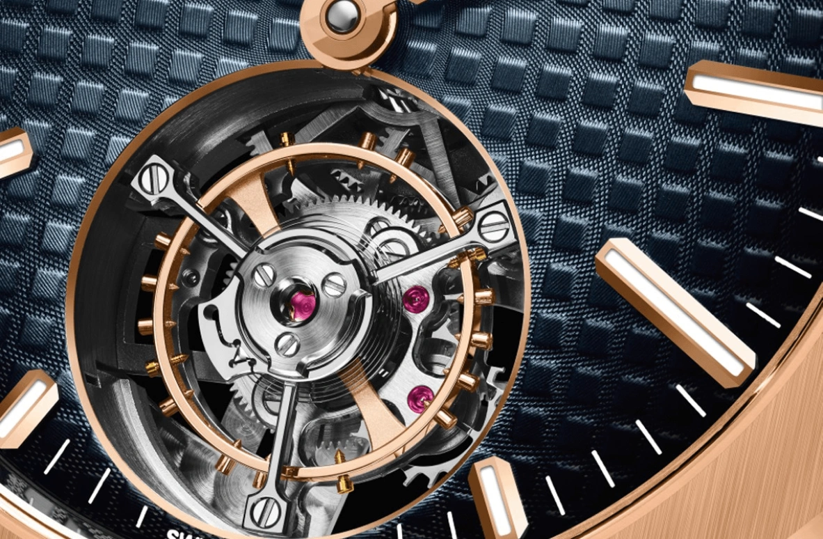 Audemars Piguet,Royal Oak 41mm,41mm,Pink Gold,Blue,Automatic,Tourbillon,65hours,26730OR,26730OR.OO.1320OR.01 50th