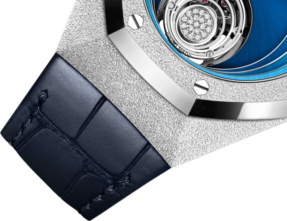 Audemars Piguet,Royal Oak Concept 38.50mm,38.50mm,White Gold,Blue,Handwound,Tourbillon,72hours,26630BC,26630BC.GG.D326CR.01