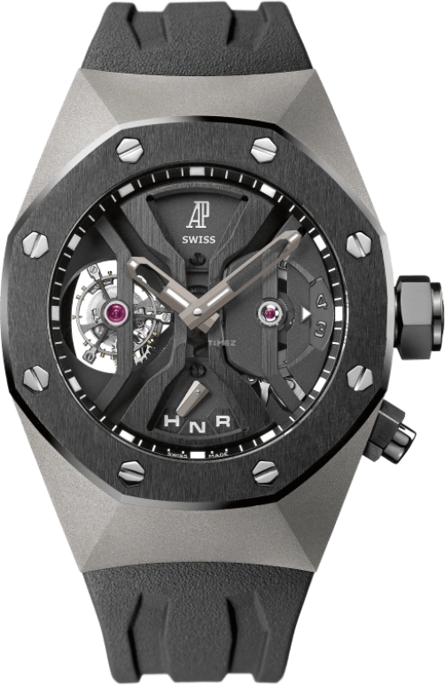 Audemars Piguet,Royal Oak Concept 44mm,44mm,Titanium,Ceramic,Skeleton,Handwound,Dule Time,Tourbillon,Function Selector,26560IO,26560IO.OO.D002CA.01