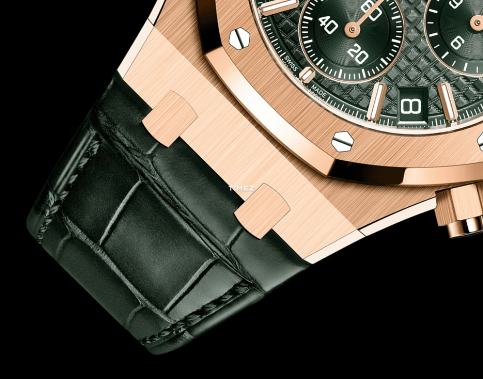 Audemars Piguet,Royal Oak 41mm,41mm,Rose Gold,Khaki Green,Automatic,Chronograph,Day,Flyback,Michael Jordan,Fresh Prince,Ben Simmons,flying man,Air Jordan,G.O.A.T.,M.J.,26240OR,26240OR.OO.D404CR.02