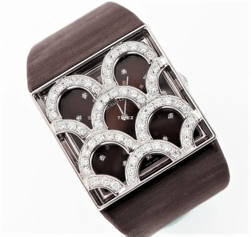 Audemars Piguet,Other 30mm,30mm,White Gold,Coffee,Brown,Quartz,Sapphire,Crystal Glass,Square,67486BC,67486BC.ZZ.A080MR.01