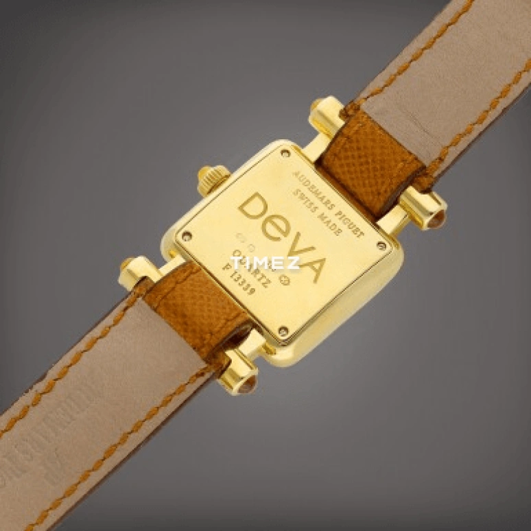 Audemars Piguet,Millenary 28mm,28mm,Yellow Gold,White,Quartz,Sapphire,Crystal Glass,Square,67420BA,67420BA.ZQ.A082CU.01