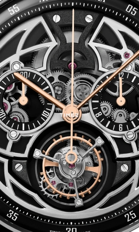 Audemars Piguet,CODE 11.59 41mm,41mm,White Gold,Rose Gold,Skeleton,Automatic,Chronograph,Tourbillon,Flyback,26399CR,26399CR.OO.D002CR.01