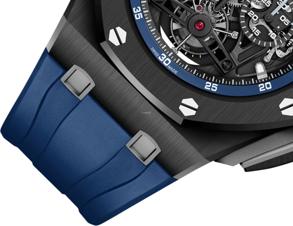 Audemars Piguet,Royal Oak Offshore 44mm,44mm,Titanium,Ceramic,Skeleton,Handwound,Chronograph,Tourbillon,26407CE,26407CE.OO.A030CA.01