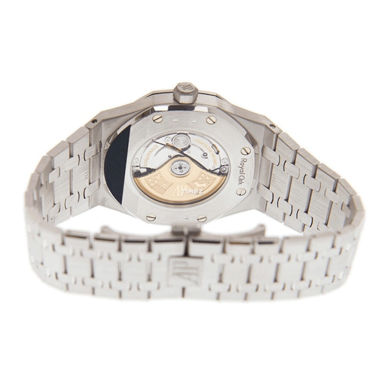 Audemars Piguet,Royal Oak 41mm,41mm,White Gold,Silver,Automatic,Day,Sapphire,Crystal Glass,15413BC,15413BC.YY.1220BC.01