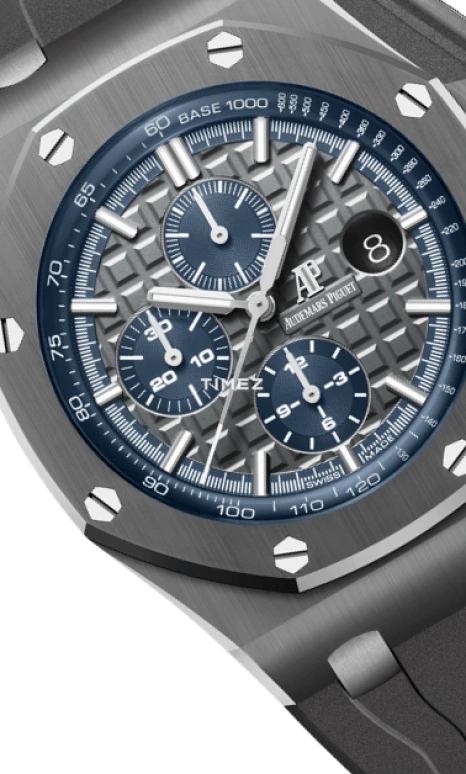 Audemars Piguet,Royal Oak Offshore 44mm,44mm,Ceramic,Grey,Automatic,Chronograph,Day,26405CG,26405CG.OO.A004CA.01.A