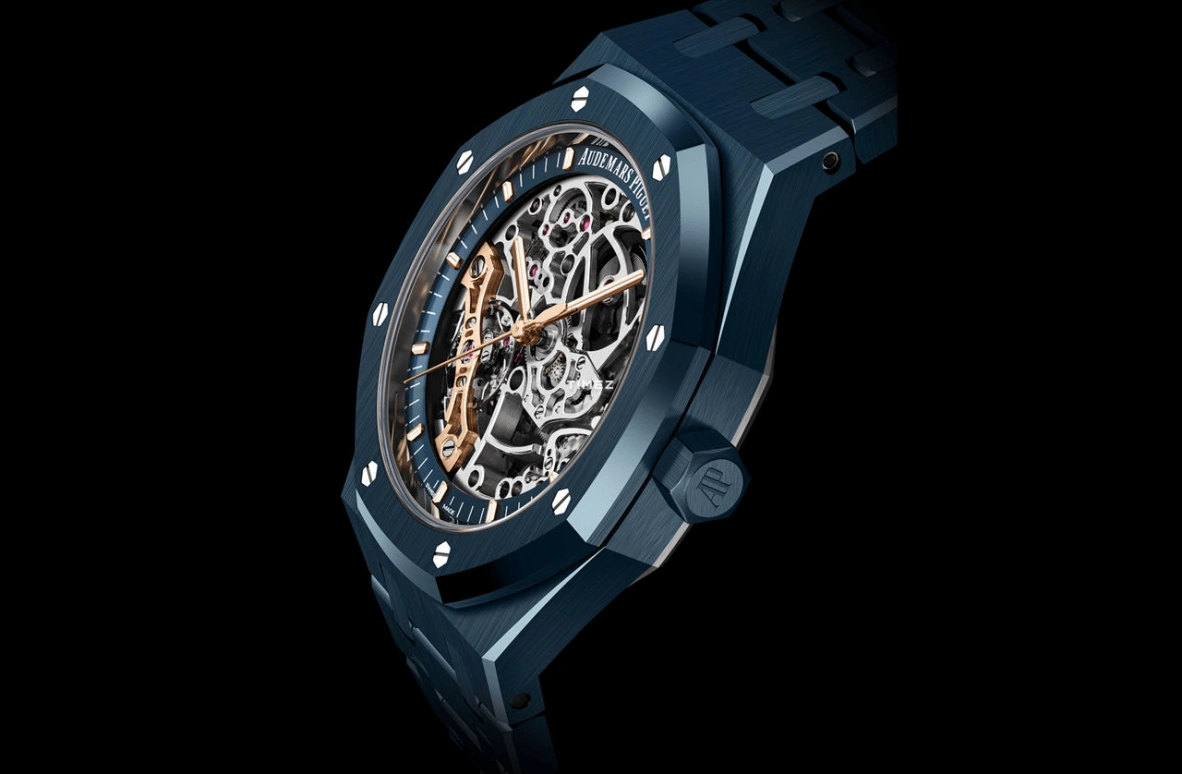 Audemars Piguet,Royal Oak 41mm,41mm,Ceramic,Silver,Automatic,Double Balance,45hours,15416CD,15416CD.OO.1225CD.01