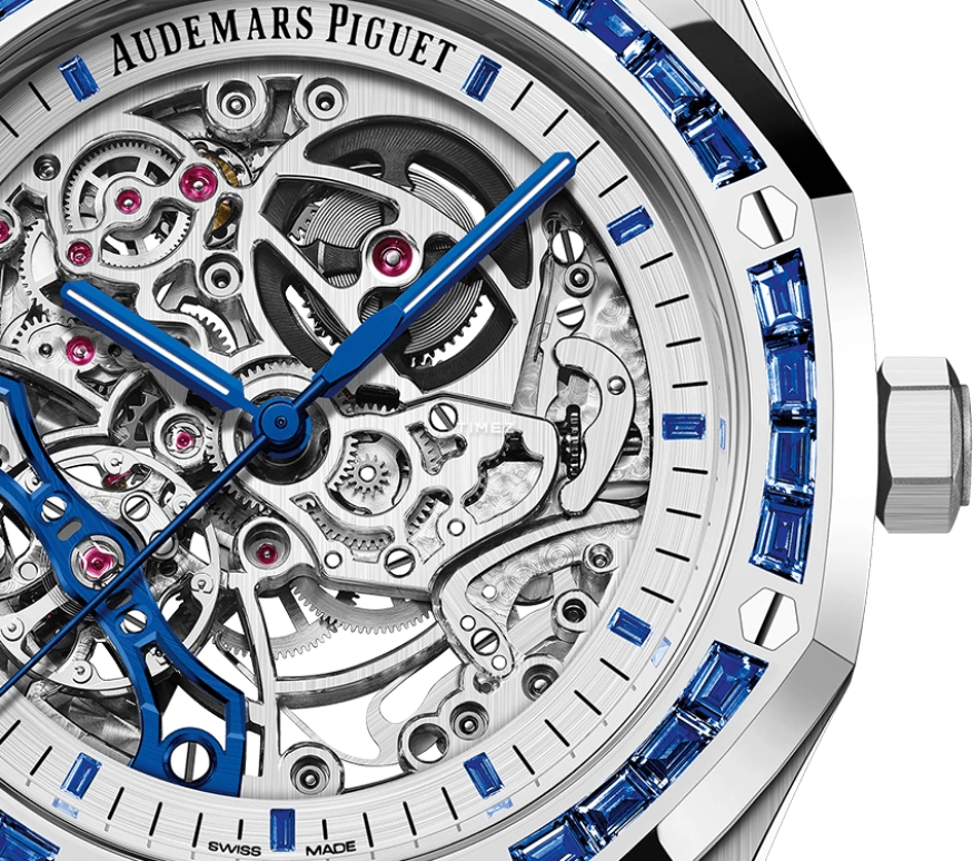 Audemars Piguet,Royal Oak 41mm,41mm,White Gold,Skeleton,Automatic,Double Balance,45hours,El Ozo,15412BC,15412BC.SS.1220BC.02