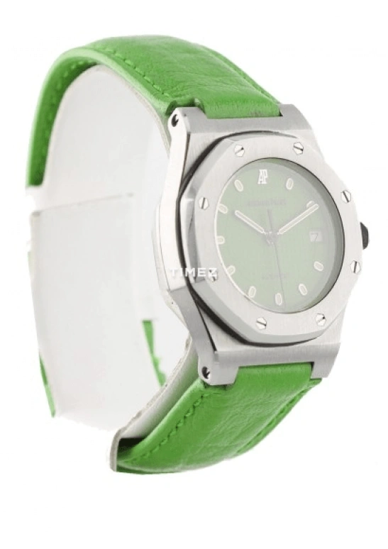 Audemars Piguet,Royal Oak Offshore 32mm,32mm,Stainless Steel,Green,Automatic,Day,Sapphire,77151ST Green