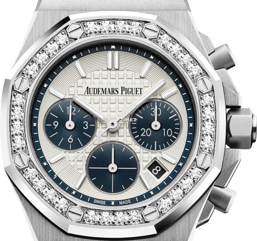 Audemars Piguet,Royal Oak Offshore 37mm,37mm,Stainless Steel,Silver White,Automatic,Chronograph,Day,26231ST,26231ST.ZZ.D010CA.01.A