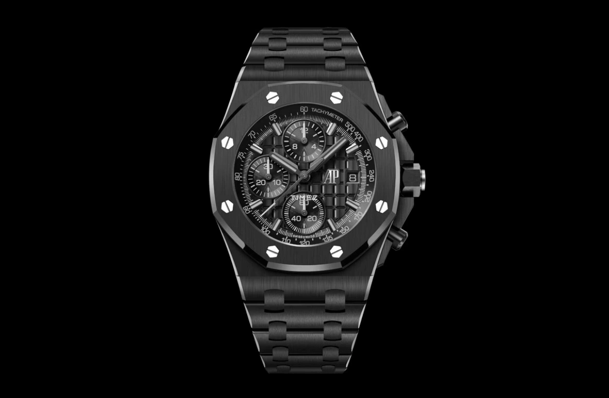 Audemars Piguet,Royal Oak Offshore 42mm,42mm,Ceramic,Black,Automatic,Chronograph,Day,Flyback,26238CE,26238CE.OO.1300CE.02