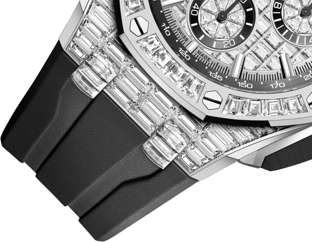 Audemars Piguet,Royal Oak Offshore 43mm,43mm,White Gold,Black,Automatic,Chronograph,70hours,26425BC,26425BC.ZZ.D002CA.02