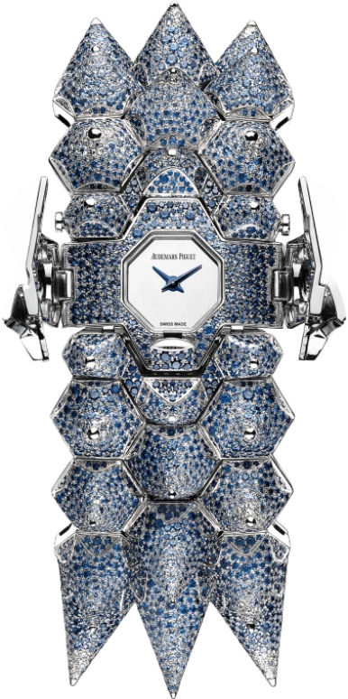 Audemars Piguet,Haute Joaillerie 34mm,34mm,White Gold,Mirror,Quartz,39hours,In-house Caliber,67701BC,67701BC.SS.9191BC.01