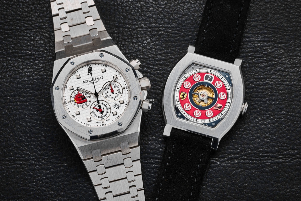 Audemars Piguet,Royal Oak ,White Gold,White,Chronograph,Sapphire,Octagon,Michael Schumacher